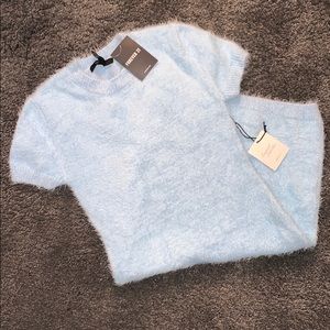 Bodycon fur dress
